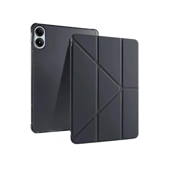Xiaomi Redmi Pad Pro 12.1 Kılıf Kalemlikli Mars Tablet Kılıfı - Siyah ürün görseli 1