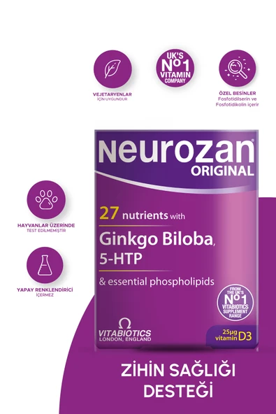 NEUROZAN 30 TABLET ürün görseli 1