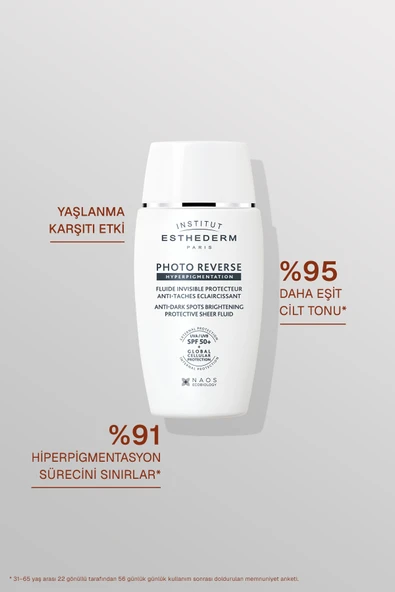 ESTHEDERM PHOTO REVERSE INVISIBLE SHEER 40 ML - Resim 3