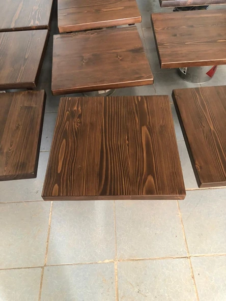 Kütük Masa Üstü 70X70.CM - Resim 4
