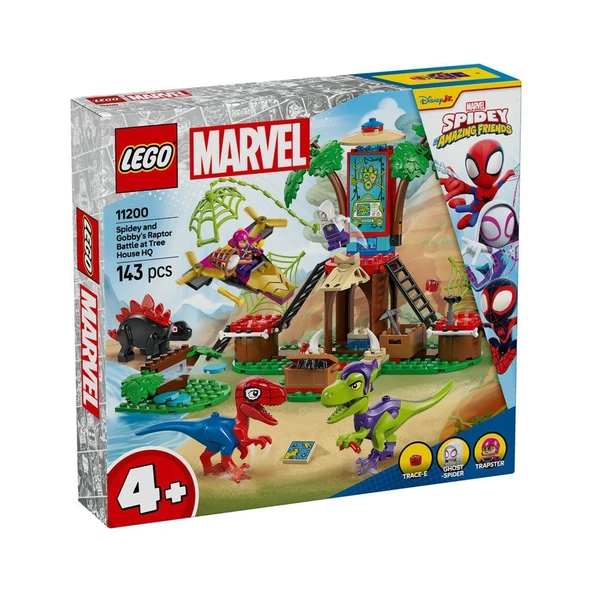 11200 Lego Marvel - Spidey Ağaç Ev Karargahında Savaş 143 parça +4 yaş ürün görseli 1