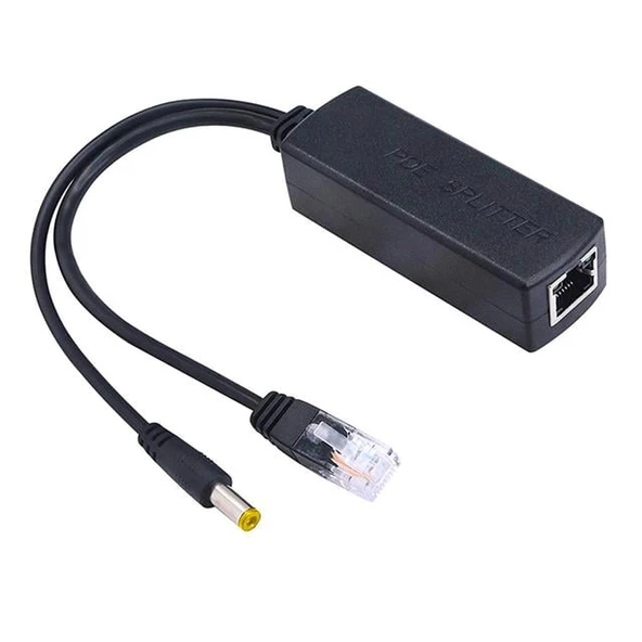 PowerMaster PD48V IP Kamera POE Kablosu Aktif Poe Enjektör Splitter ürün görseli 1