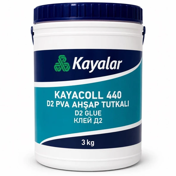 KayaColl 440 D2 PVA Ahşap Tutkalı 3 kg ürün görseli 1