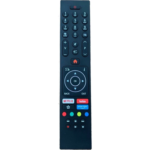 Vestel Turn LED Tv Kumandası - Netflix, Youtube, Primevideo Tuşlu ürün görseli 1