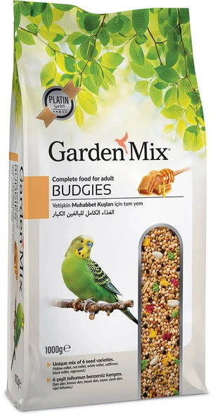Platin Ballı Muhabbet Kuş yemi 1000 gr ürün görseli 1