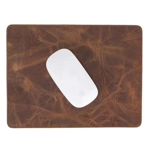 Desteksiz Deri Mouse Pad G2 Kahve ürün görseli 1