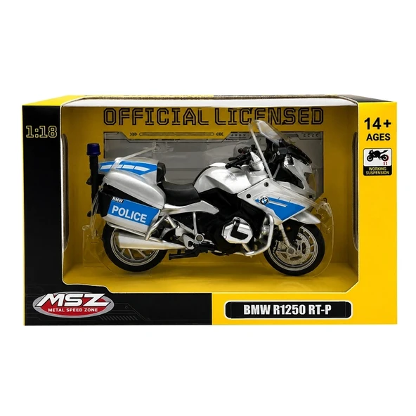 1/18 BMW R1250-RT Model Alman Polis Motorsikleti ürün görseli 1