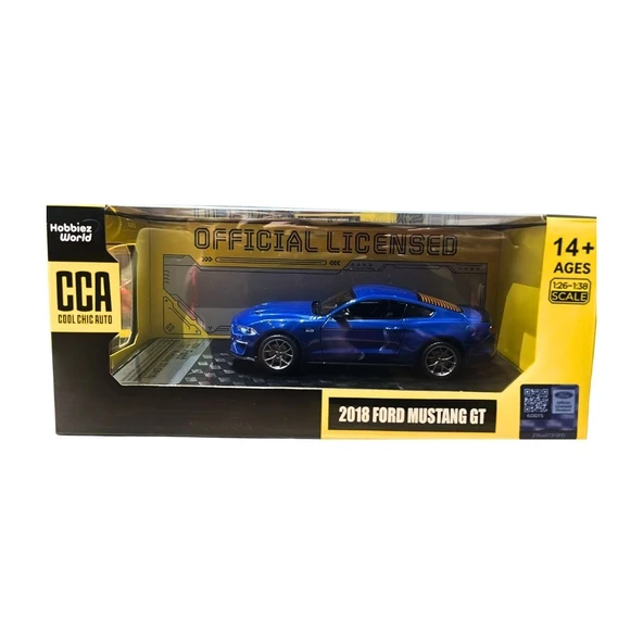 Cca 1/32 2018 Ford Mustang GT Model Araba - Resim 2