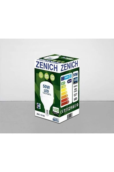 Zenich LED Ampul 50W – Yüksek Işık Gücü, Enerji Tasarruflu Beyaz Işık ürün görseli 1