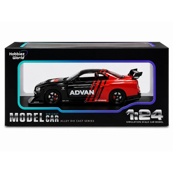 1/24 R34 Modified Edition Model Araba - Resim 2