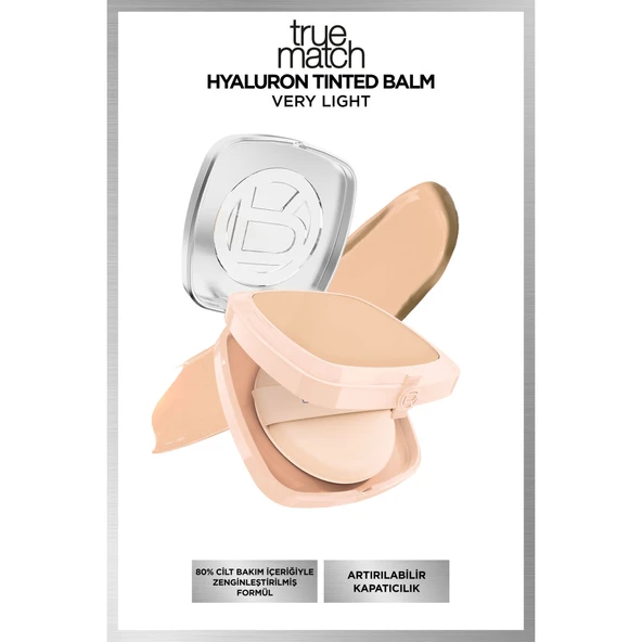 L'Oréal Paris True Match Hyaluron Tinted Balm Fondöten - 1 Very Light ürün görseli 1