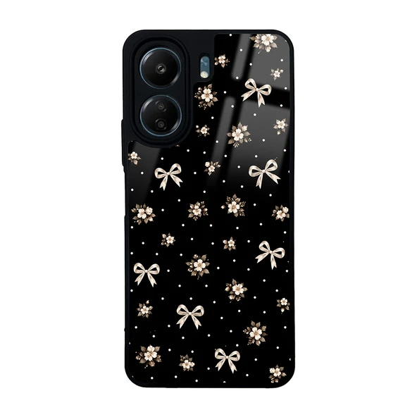 Xiaomi Poco C65 Kılıf Kamera Korumalı Desenli Luxury Portrait Painting Lusi Kapak ürün görseli 1