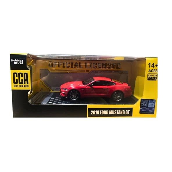 Cca 1/32 2018 Ford Mustang GT Model Araba ürün görseli 1