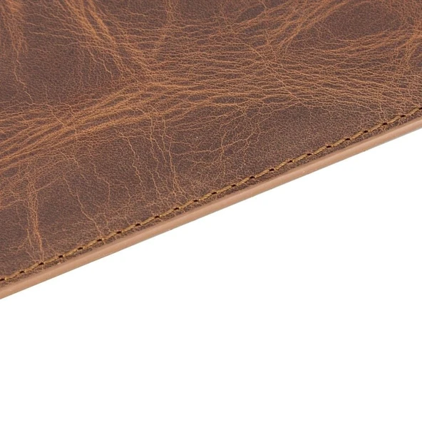Desteksiz Deri Mouse Pad G2 Kahve - Resim 3