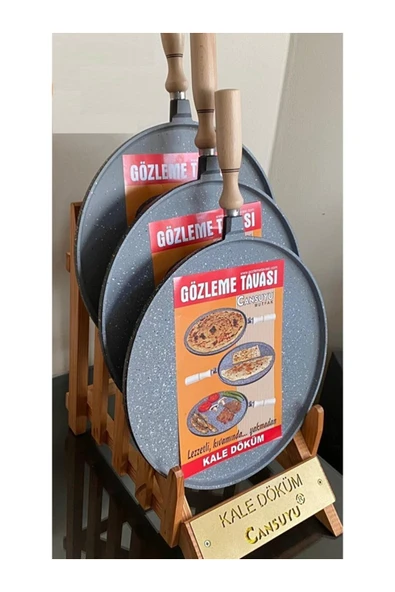 Kale Döküm Gözleme Tavası - Resim 2