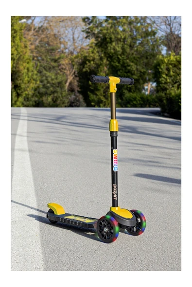 Scooter Yeni Swing 3 tekerli Led Işıklı 40 Kg Kapasiteli 3+Yaş Uygun ürün görseli 1