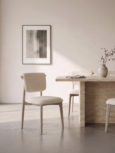 Eyfel Exclusive Ahşap Sandalye - Resim 9