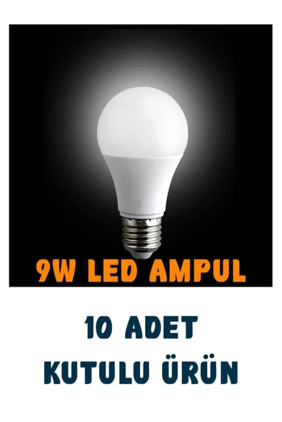 Noas 9w Tasarruflu Led Ampul 10 Adet ürün görseli 1