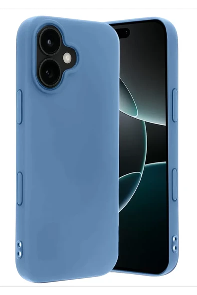 Newface Apple iPhone 17 First Silikon - Mavi ürün görseli 1
