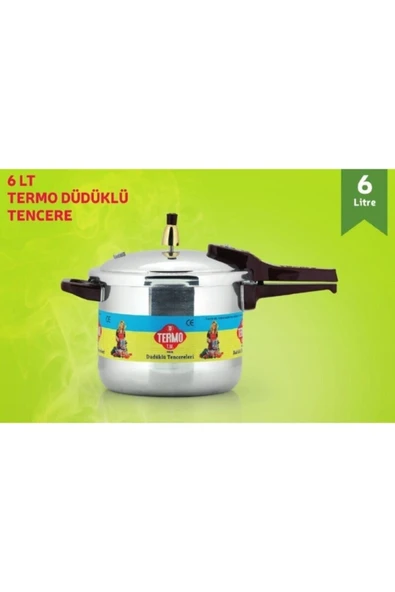 Alüminyum Düdüklü Tencere 6 Lt Litre - Resim 2