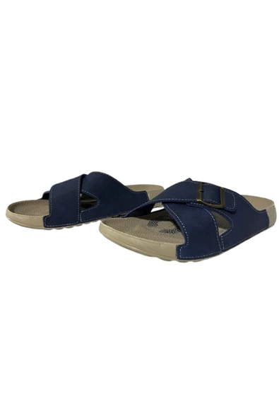 MULEX 50652 Erkek Çapraz Model Anatomik Taban Terlik - Resim 5