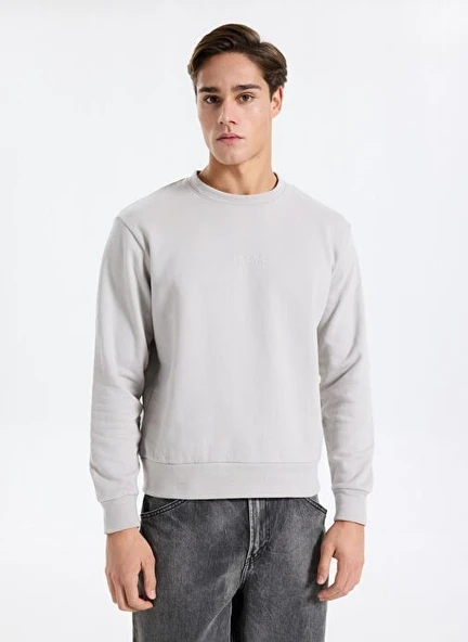 JCOSTANCE SWEAT CREW NECK Vapor Blue Vapor Blue S ürün görseli 1