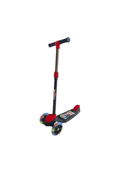 SWSC1-I Swing Işıklı Scooter Kırmızı ürün görseli 1