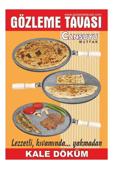 Kale Döküm Gözleme Tavası ürün görseli 1