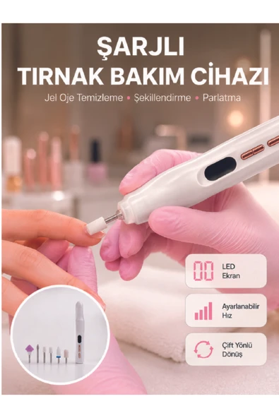 YENİ Evde ve Profesyonel Kullanıma Uygun Tasarımlı Tırnak Bakım Cihazı TREND ürün görseli 1