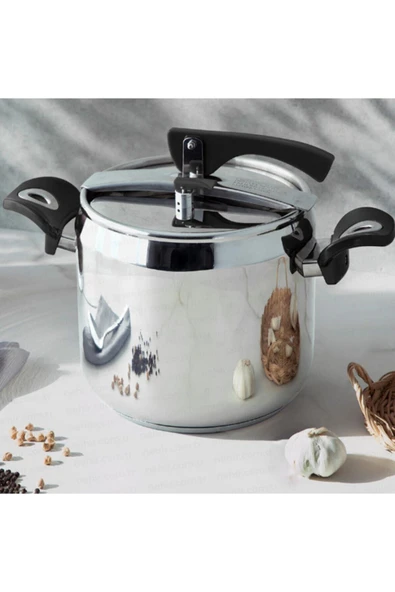 Silver Klasik Düdüklü Tencere 8 Litre ürün görseli 1