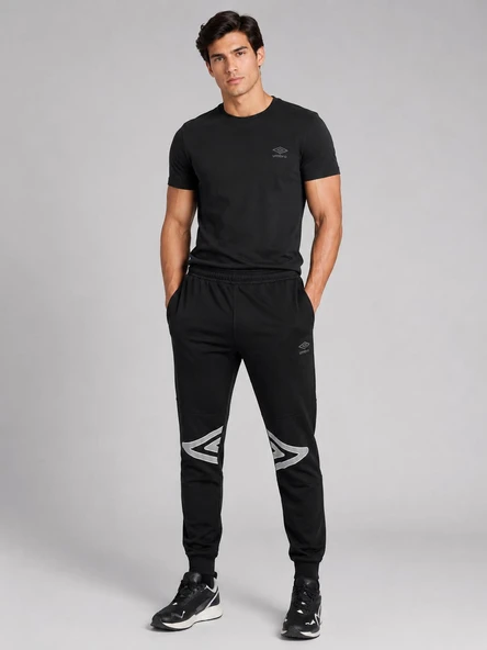 UMBRO North Pants Siyah Erkek Pamuklu Eşofman Altı TD0024 ürün görseli 1