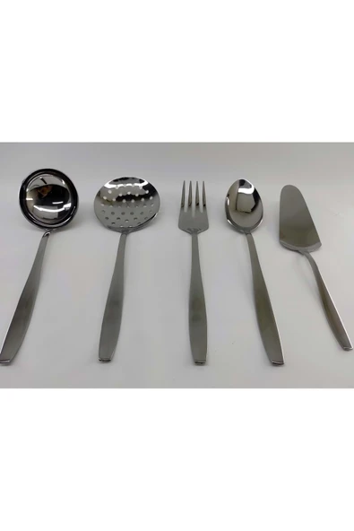 Sahra Sade 5 Parça Servis Takımı ürün görseli 1