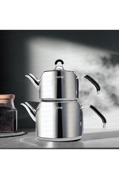 NEHİR Modern Mini Çaydanlık Takımı - Resim 2