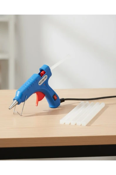 Pratik Kullanımlı 20W Silikon Tabancası 7.5 mm Silikon Uyumlu 5 Adet Hediye Silikon ürün görseli 1