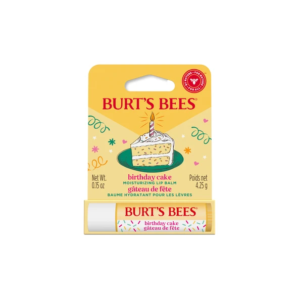 Burts Bees Birthday Cake Lip Balm - Birthday Cake Aromalı Dudak Bakım Kremi 4.25 g ürün görseli 1