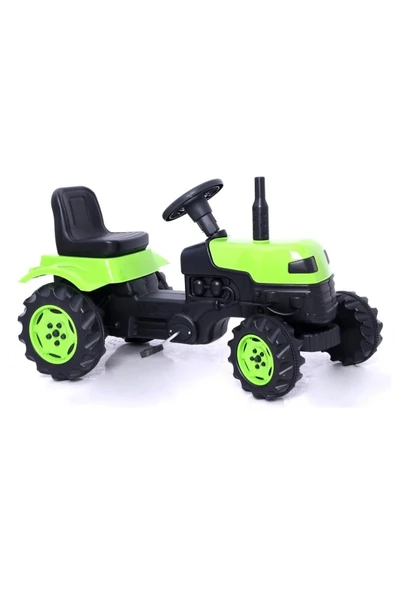 Römorklu Pedallı Çocuk Traktörü 3+ Yaş - Resim 3