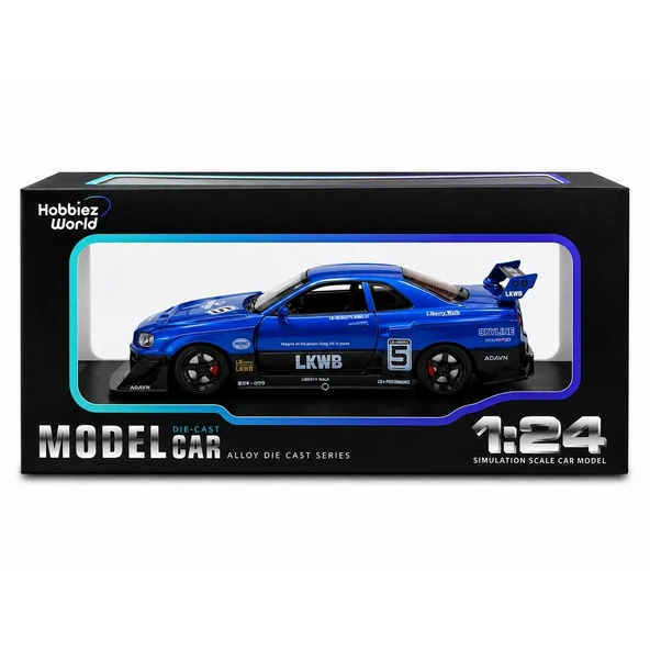 1/24 R34 Modified Edition Model Araba ürün görseli 1