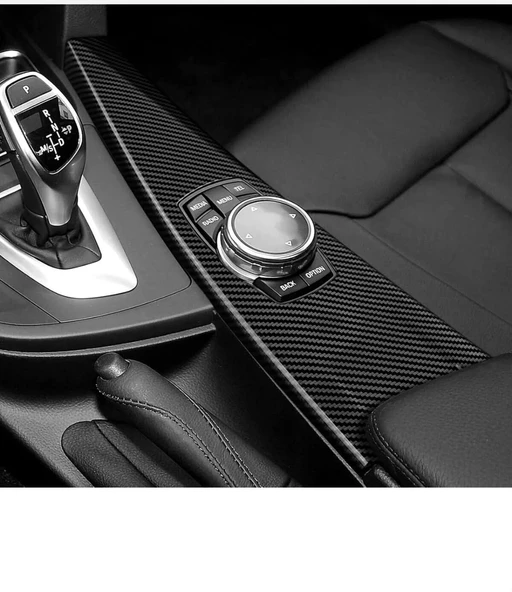 Bmw F30 Nbt Kontrol Paneli Konsol Kaplama Karbon Model ürün görseli 1