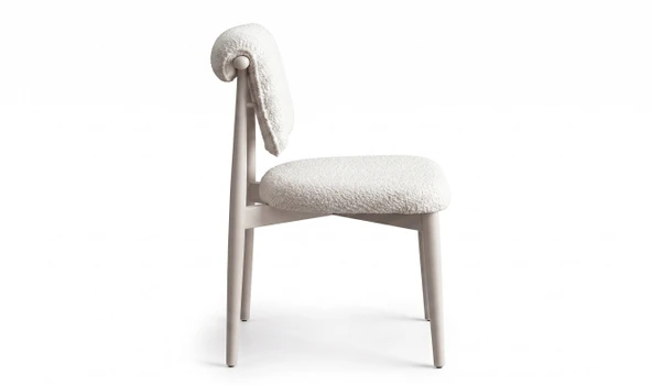 Eyfel Cappuccino Exclusive Ahşap Sandalye - Resim 4