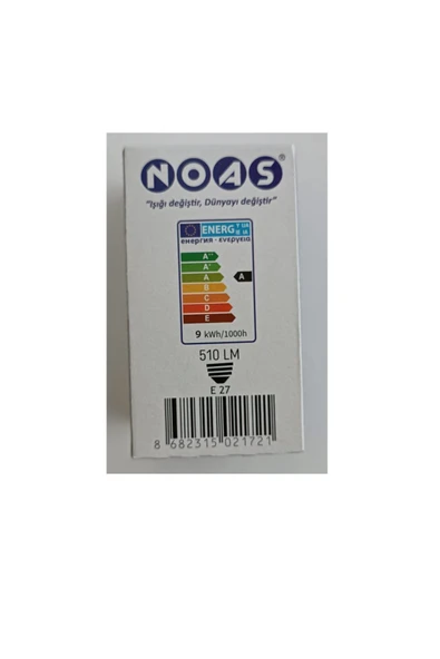 Noas 9w Tasarruflu Led Ampul 10 Adet - Resim 3