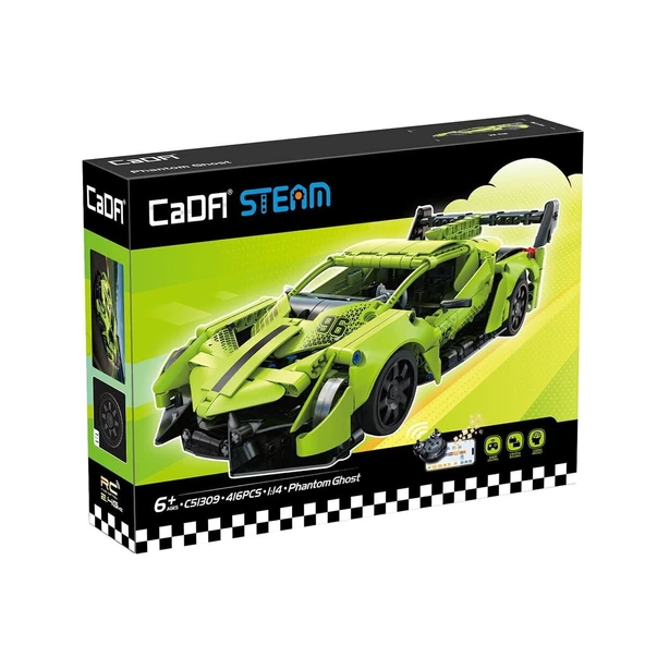 C51309W CADA PHANTOM GHOST 416 PARÇA BLOCK OYUNCAK - Resim 4