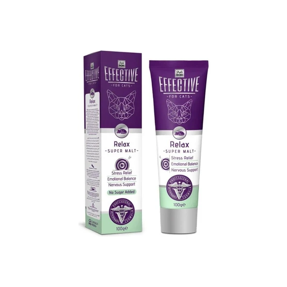 Effective Relax Super Kedi Tüy Yumak Engelleyici Malt 100gr ürün görseli 1