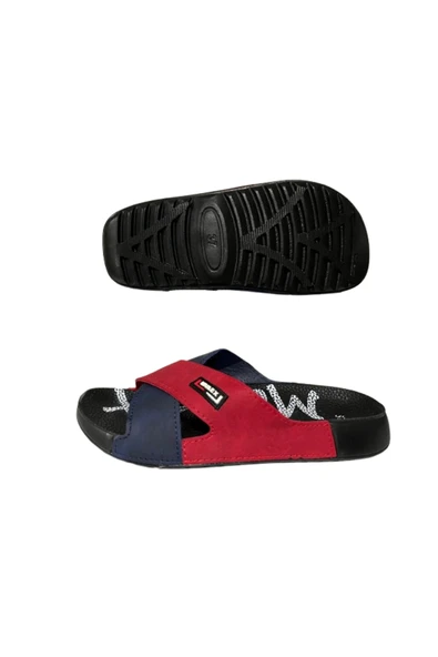 MULEX 10702 Unisex Çapraz Model Anatomik Taban Terlik - Resim 4