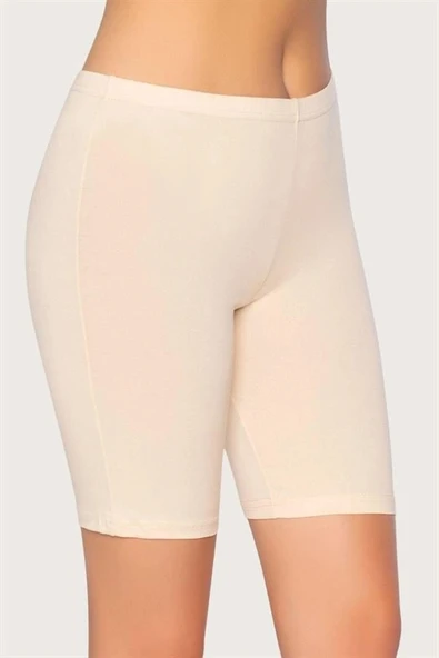 Arias Closet Penye Şort Tayt Kısa Günlük Kullanım ve Etek Altı Ten ürün görseli 1