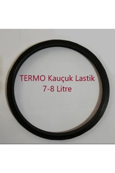 Alüminyum Düdüklü Tencere Lastiği Contası 7-8 Lt Litre Iç Çap:23.5 Dış Çap: 27 ürün görseli 1
