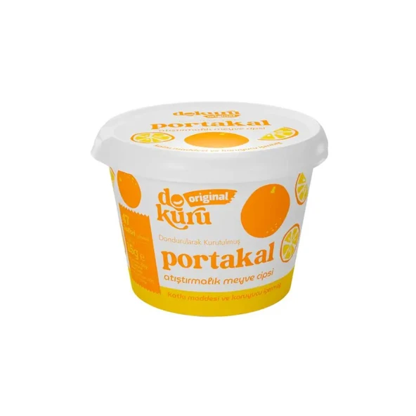 Dokuru Original Portakal Atıştırmalık Meyve Cipsi 15 gr ürün görseli 1