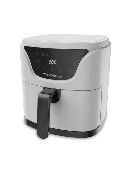 Dynamic Life PRO 005 Airfryer 5 Litre Beyaz ürün görseli 1