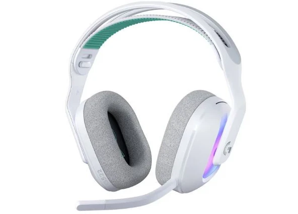 Logitech G522 Lightspeed Beyaz RGB Kablolu/Kablosuz Kulak Üstü Oyuncu Kulaklığı-AMBALAJ HASARLI (SIFIR KONDİSYONDA) ürün görseli 1