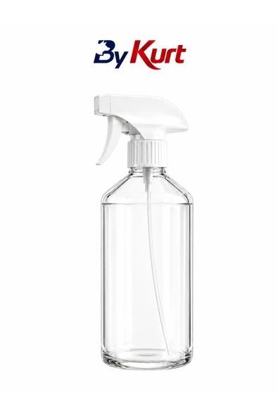 Sprey Şişe 500 Ml Şeffaf Boş Püskürtme Şişesi Temizlik Ve Bitki Bakımı İçin ürün görseli 1
