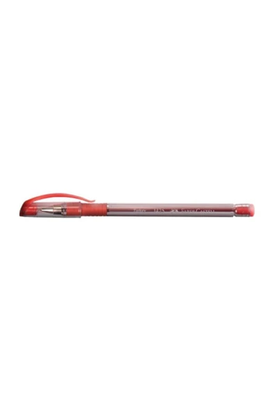 Faber-Castell 1425 İğne Uçlu Tükenmez Kalem 10'lu Paket Renk - Kırmızı ürün görseli 1